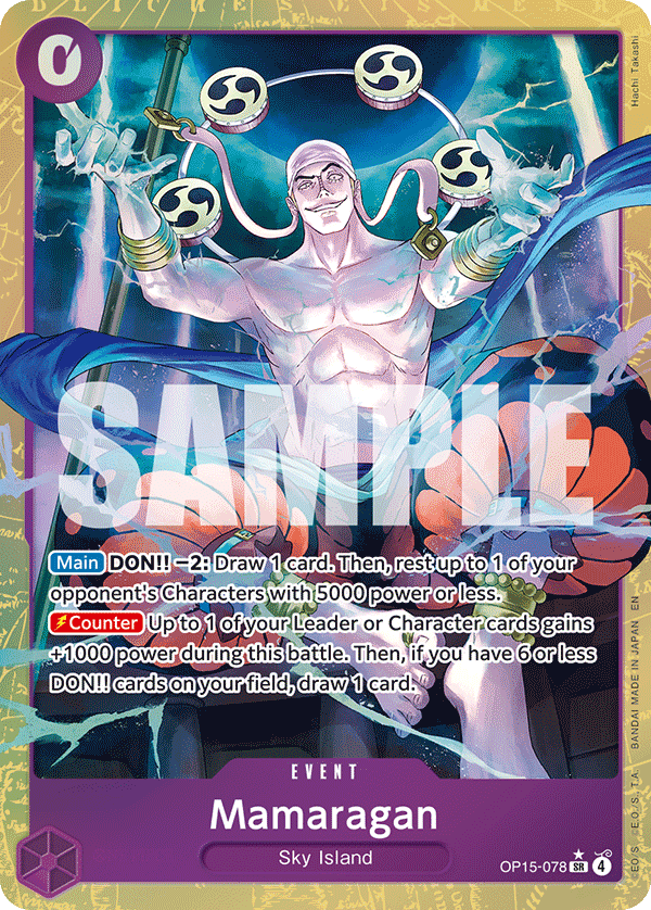 Pre[Single] OP15-078 Mamaragan AA