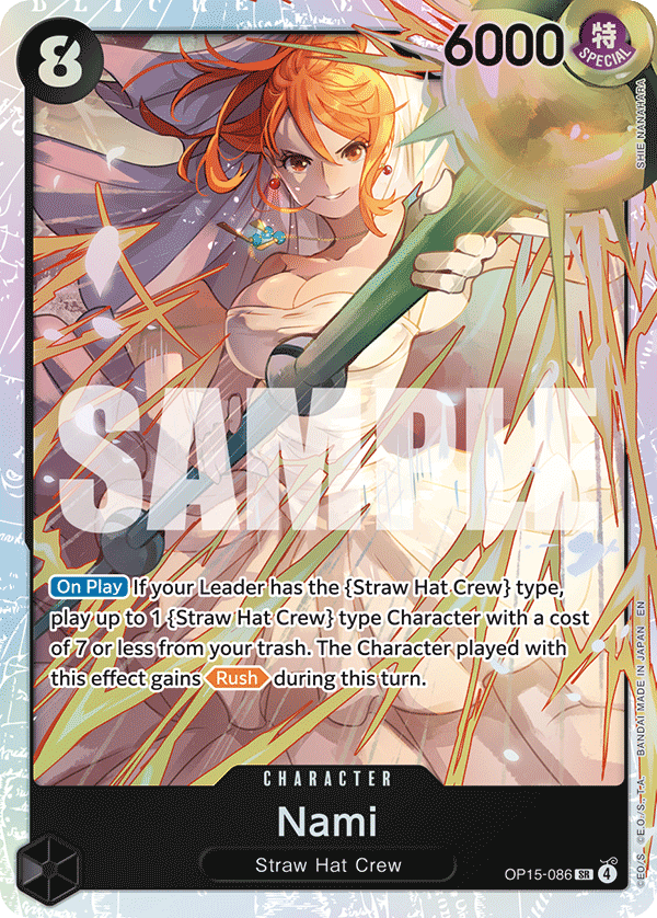 Pre[Single] OP15-086 Nami