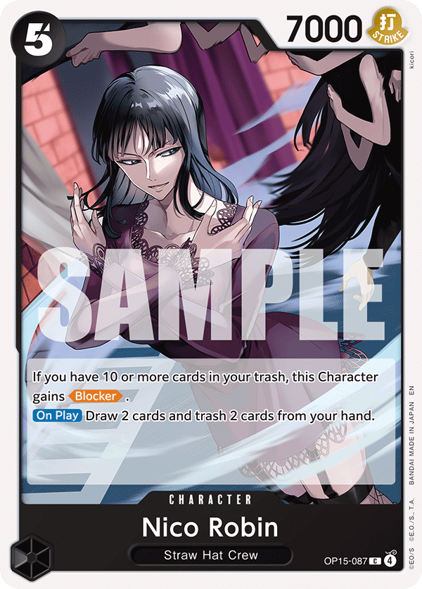 Pre[Single] OP15-087 Nico Robin