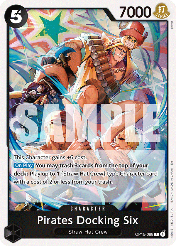 Pre[Single] OP15-088 Pirates Docking Six
