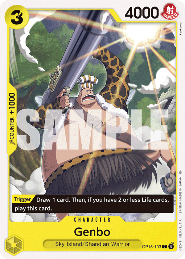 Pre[Single] OP15-103 Genbo