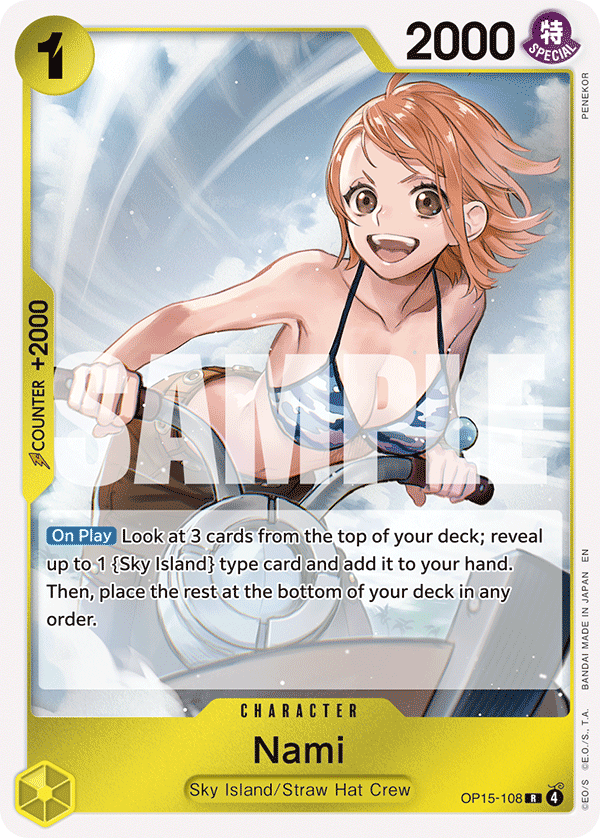 Pre[Single] OP15-108 Nami