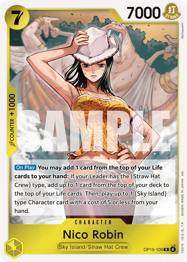 Pre[Single] OP15-109 Nico Robin