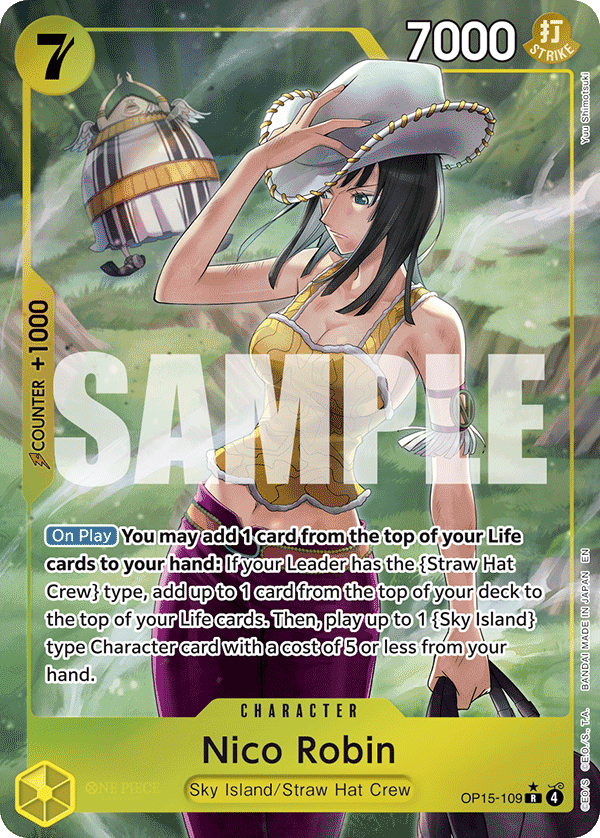 Pre[Single] OP15-109 Nico Robin AA