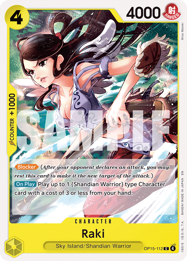 Pre[Single] OP15-112 Raki