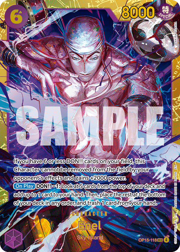 Pre[Single] OP15-118 Enel