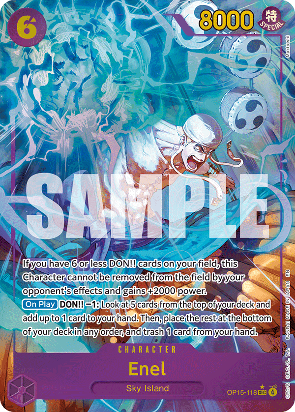 Pre[Single] OP15-118 Enel AA