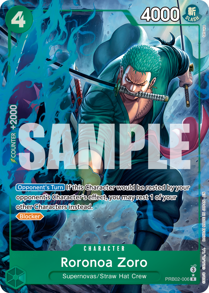 [Single] PRB02-006 Roronoa Zoro AA (PRB02)