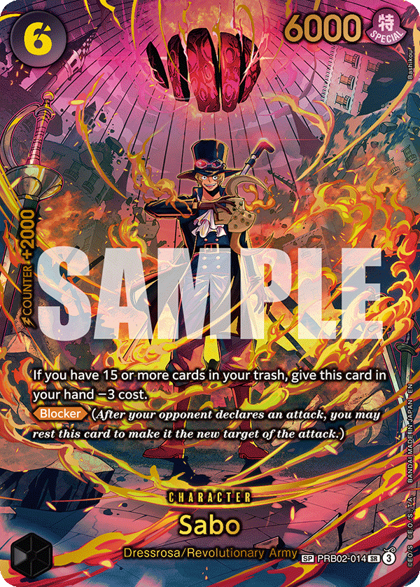 Pre[Single] PRB02-014 Sabo (OP15)