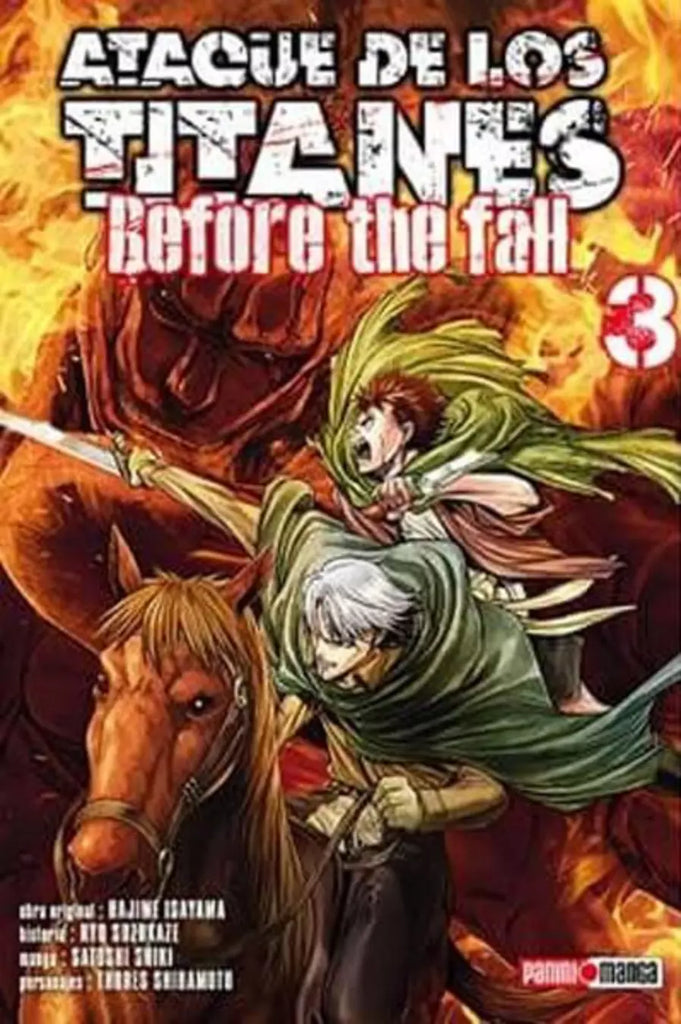 Ataque de los Titanes: Before the Fall 03