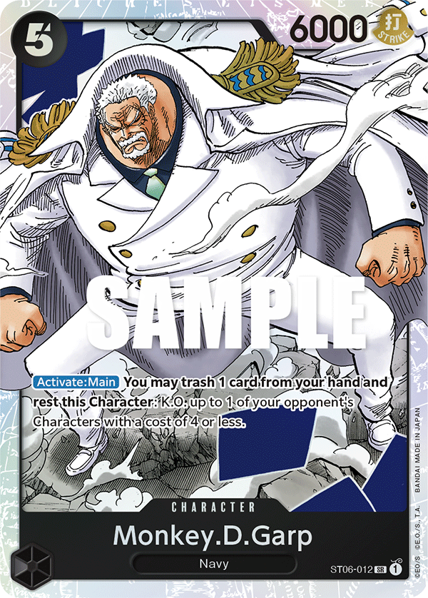 [Single] ST06-012 Monkey.D.Garp
