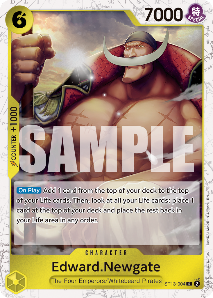 [Single] ST13-004 Edward.Newgate Foil (PRB02)