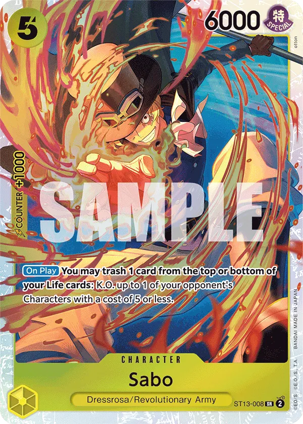 [Single] ST13-007 Sabo