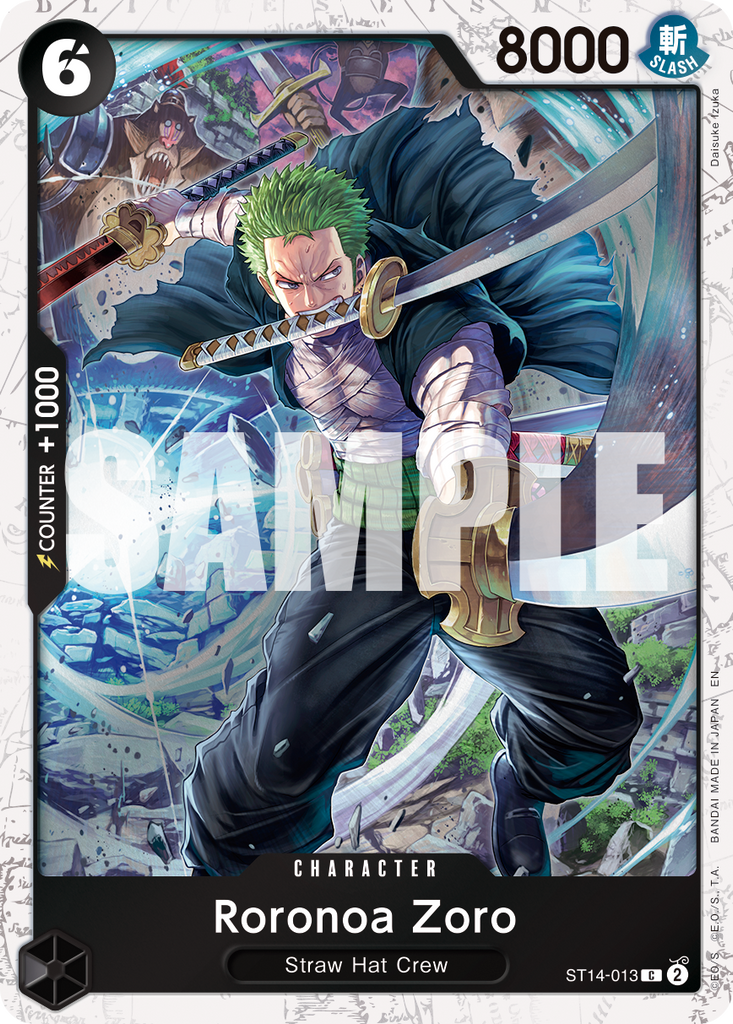 [Single] ST14-013 Roronoa Zoro FOIL (PRB02)