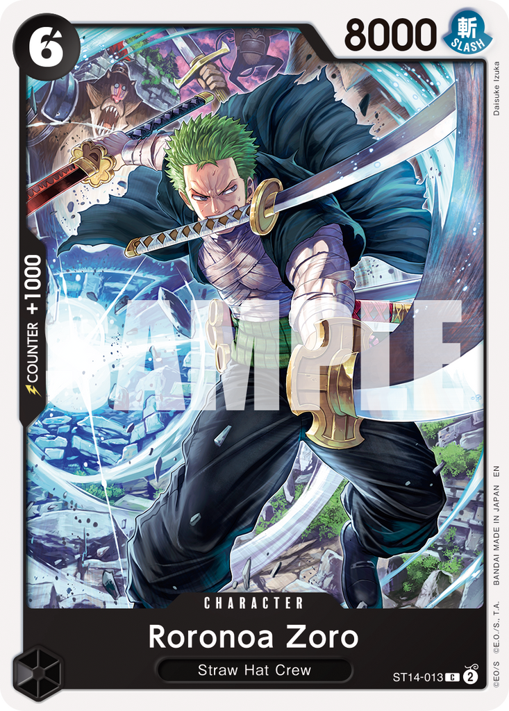 [Single] ST14-013 Roronoa Zoro (PRB02)