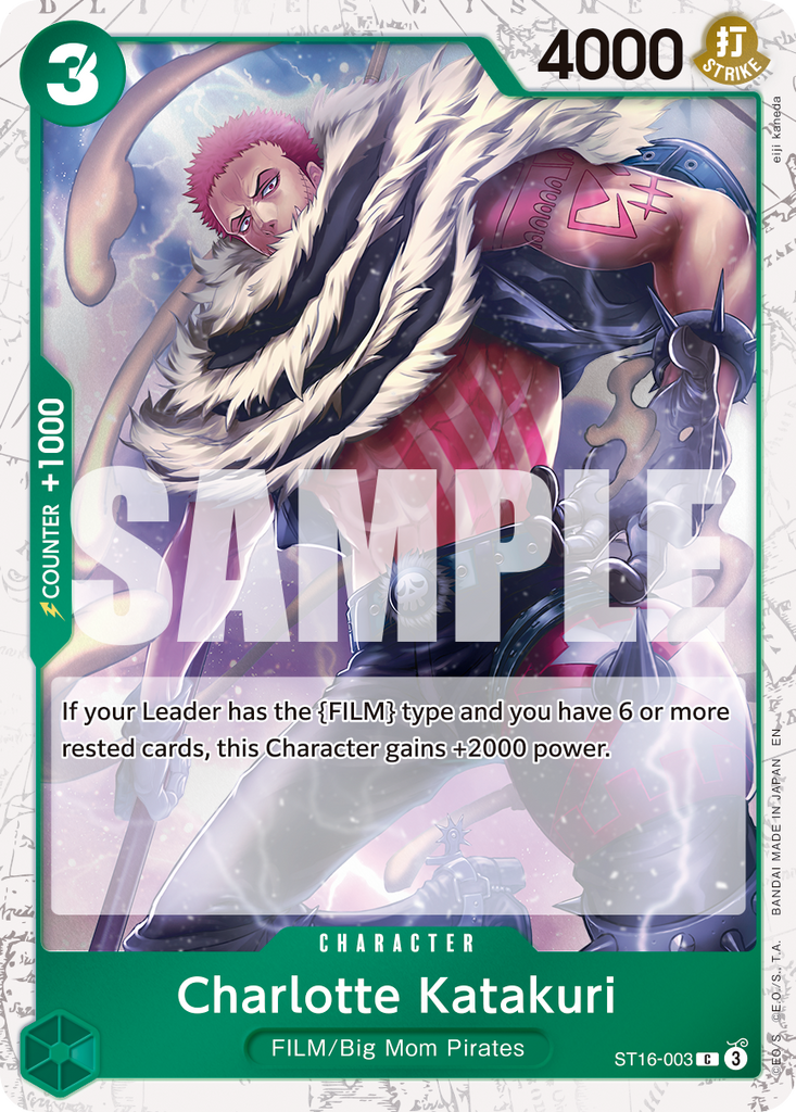 [Single] ST16-003 Charlotte Katakuri FOIL (PRB02)