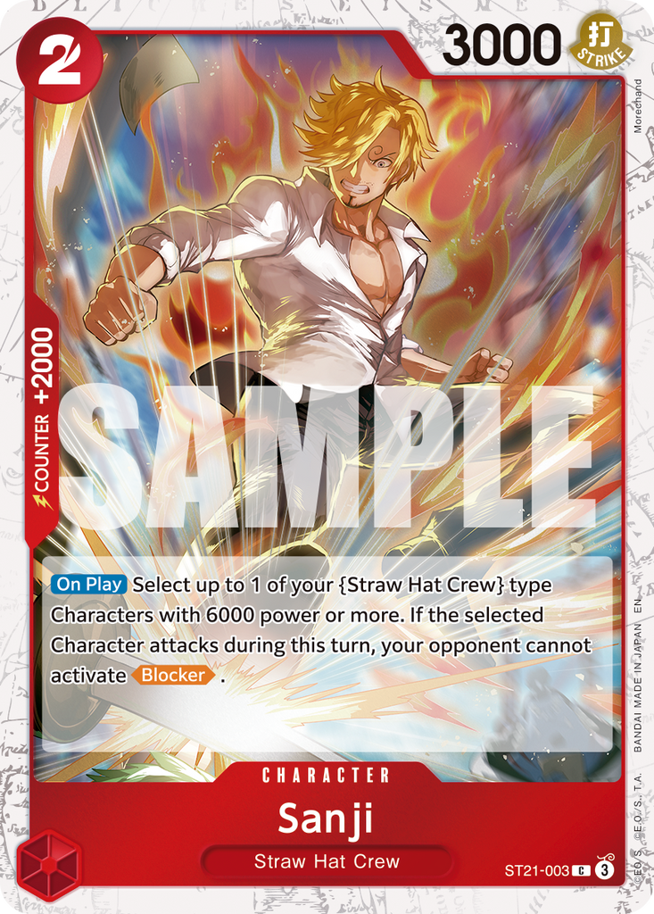 [Single] ST21-003 Sanji FOIL (PRB02)