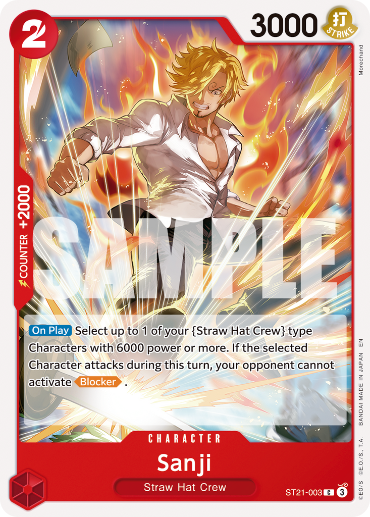 [Single] ST21-003 Sanji (PRB02)