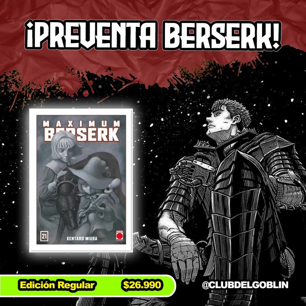[PREVENTA] Maximum Berserk 21 (Edición Regular)