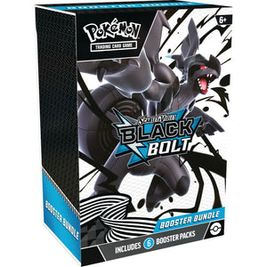 Pokemon TCG Scarlet & Violet - Black Bolt - Booster Bundle Inglés