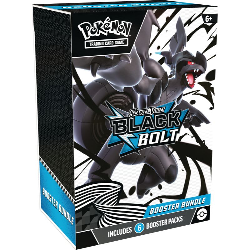 Pokemon TCG Scarlet & Violet - Black Bolt - Booster Bundle Inglés
