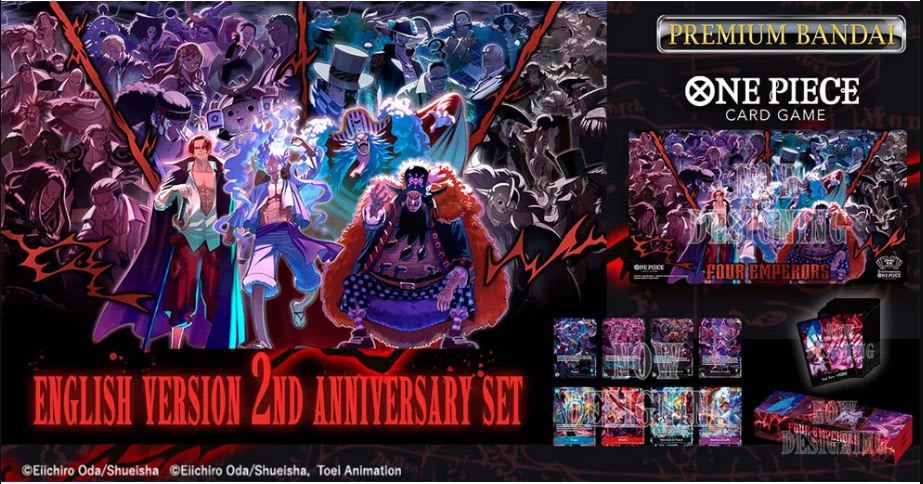 ワンピースカードEnglish 2nd Anniversary set PREMIUM BANDAI ONE PIECE カードゲーム English 2nd