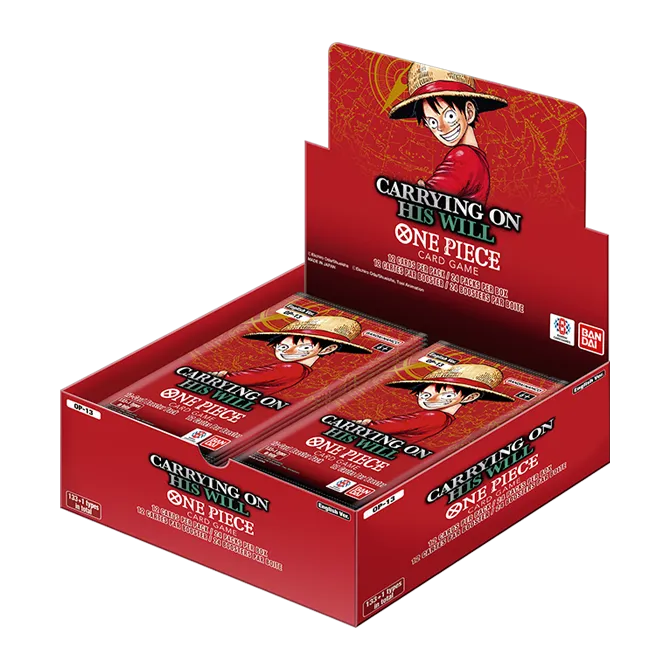 [PREVENTA] ONE PIECE TCG: -CARRYING ON HIS WILL-(OP-13)