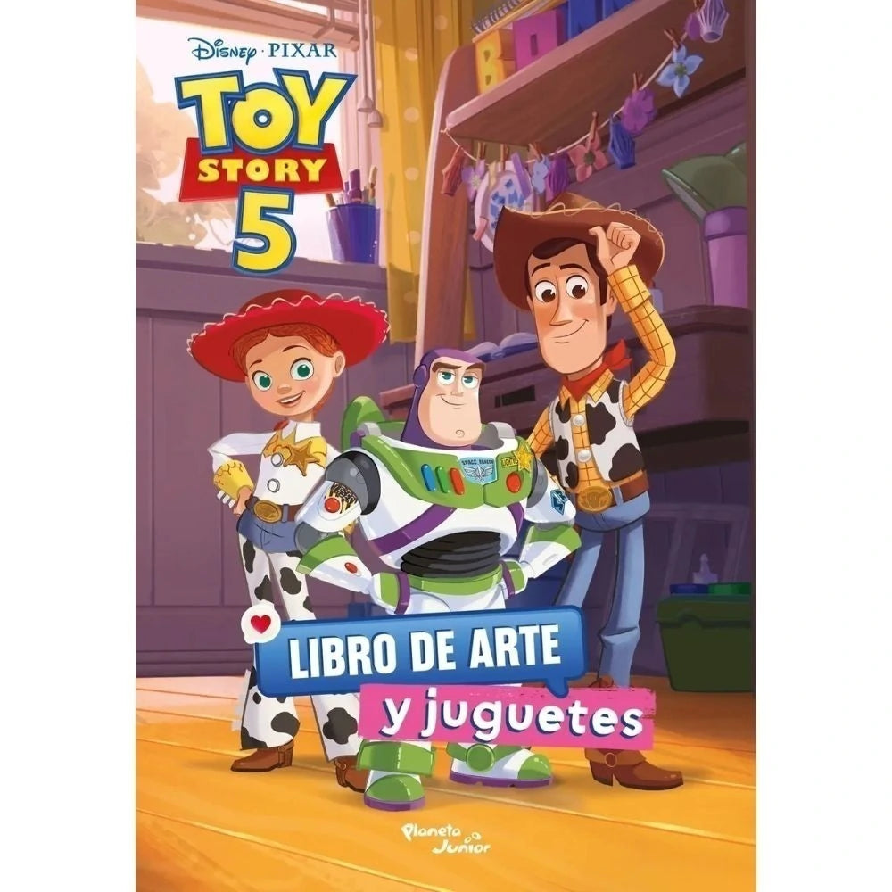Toy Story 5, libro de arte y juguetes