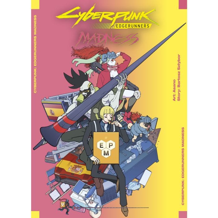 Cyberpunk Edgerunners: Madness (Portada Alternativa) 01