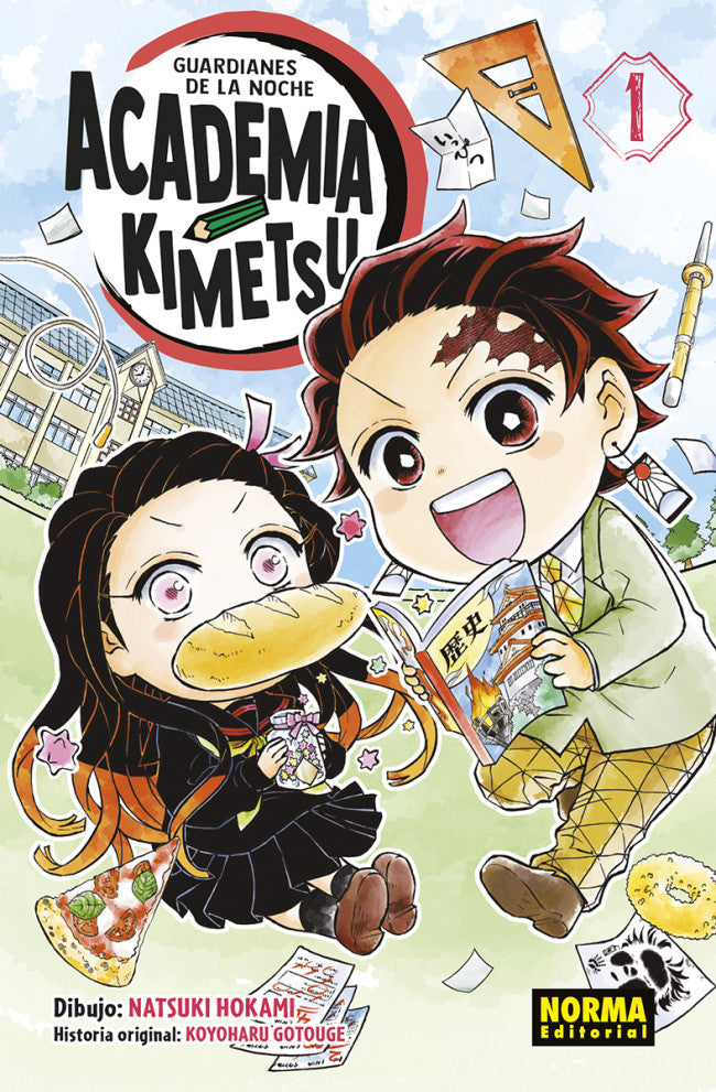 Guardianes de la noche: Academia Kimetsu 01