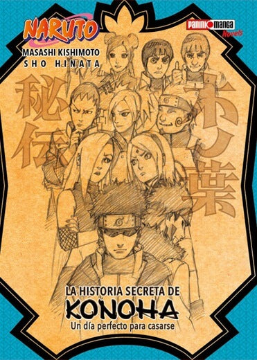 Naruto: La Historia Secreta de Konoha Novela