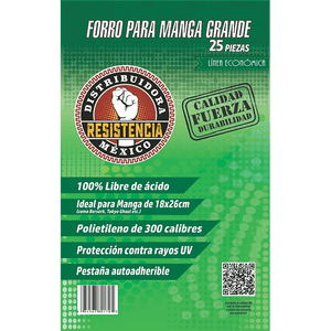 Forro para manga grande