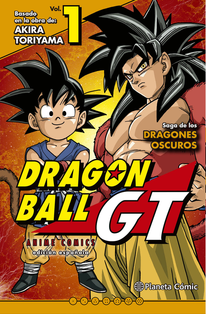 Dragon ball GT Saga de los dragones oscuros 01