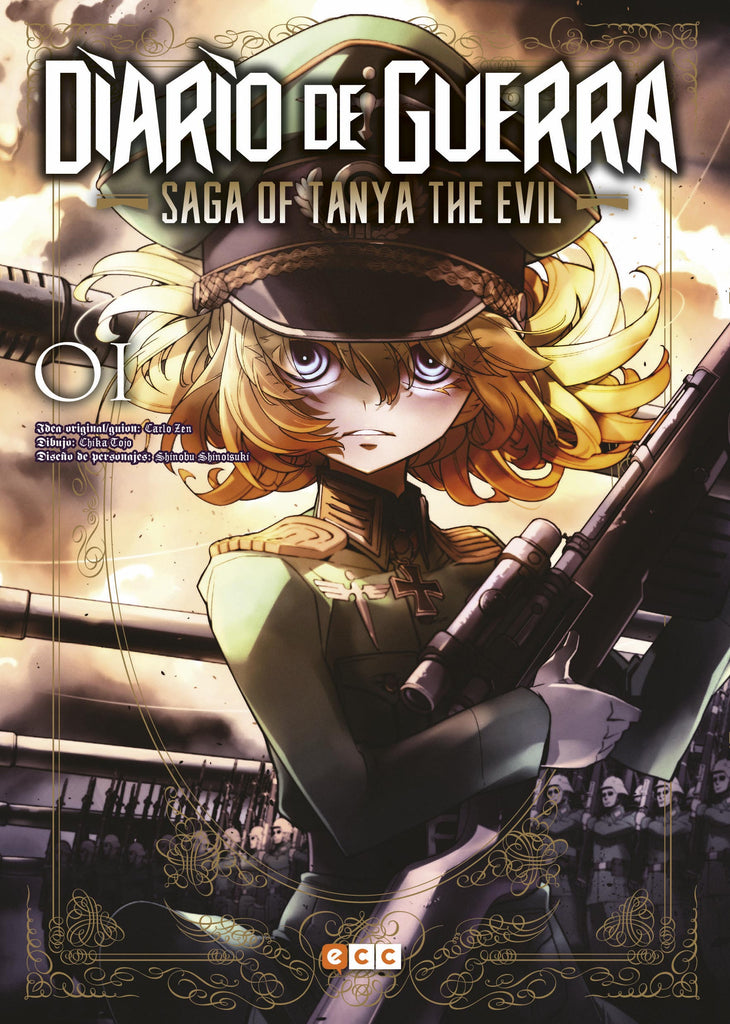 Diario de Guerra: Saga of Tanya the Evil 01